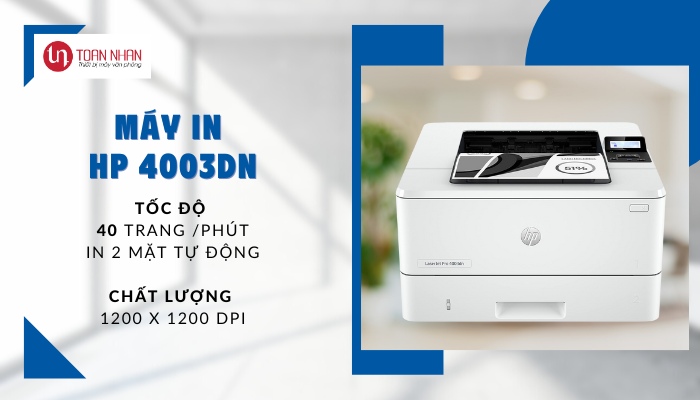 Máy in HP LaserJet Pro 4003dn - Hình 5
