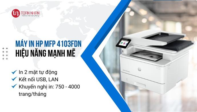 Máy in laser đen trắng đa năng HP 4103FDN - Hình 5