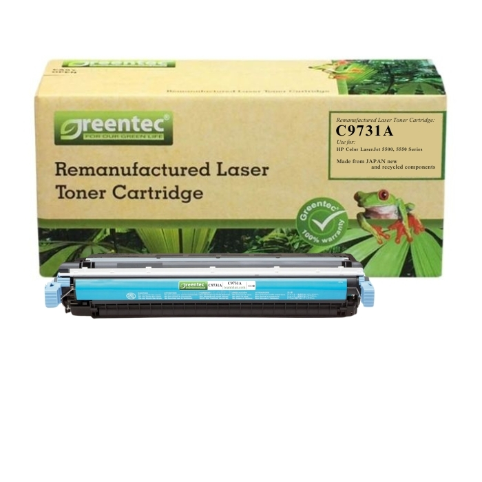 Mực in laser màu Greentec C9731A