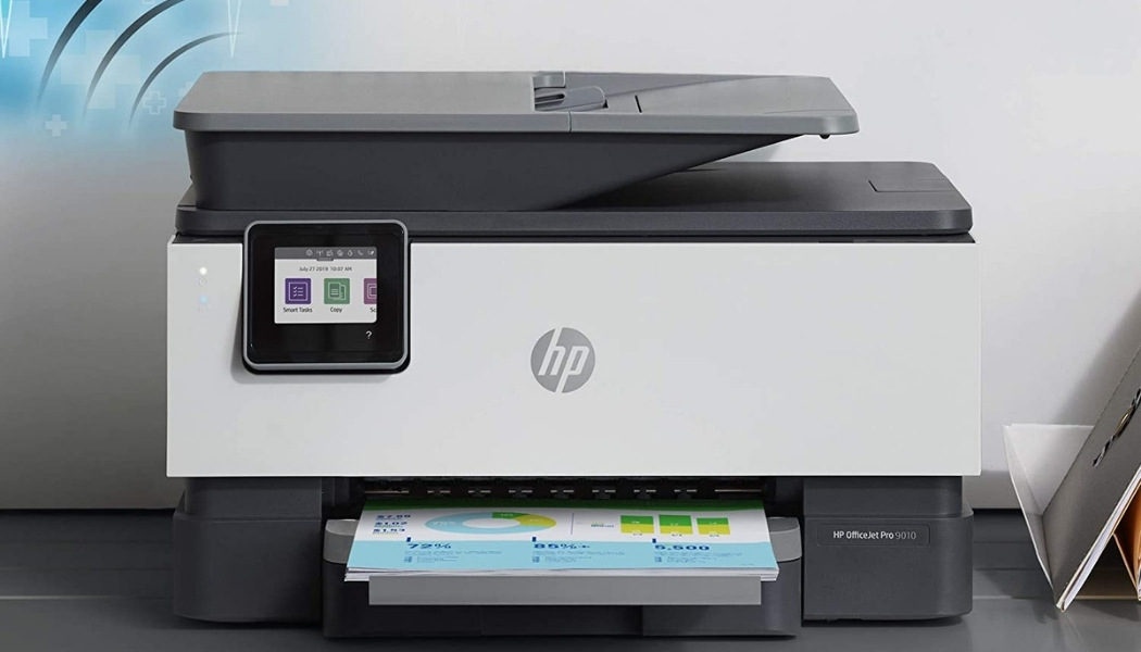 Máy in phun màu HP OfficeJet Pro 9010 (1KR53D) - Hình 6