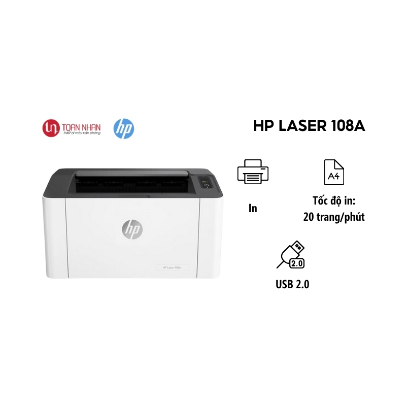 Máy In HP Laser MFP 136A (4ZB85A)