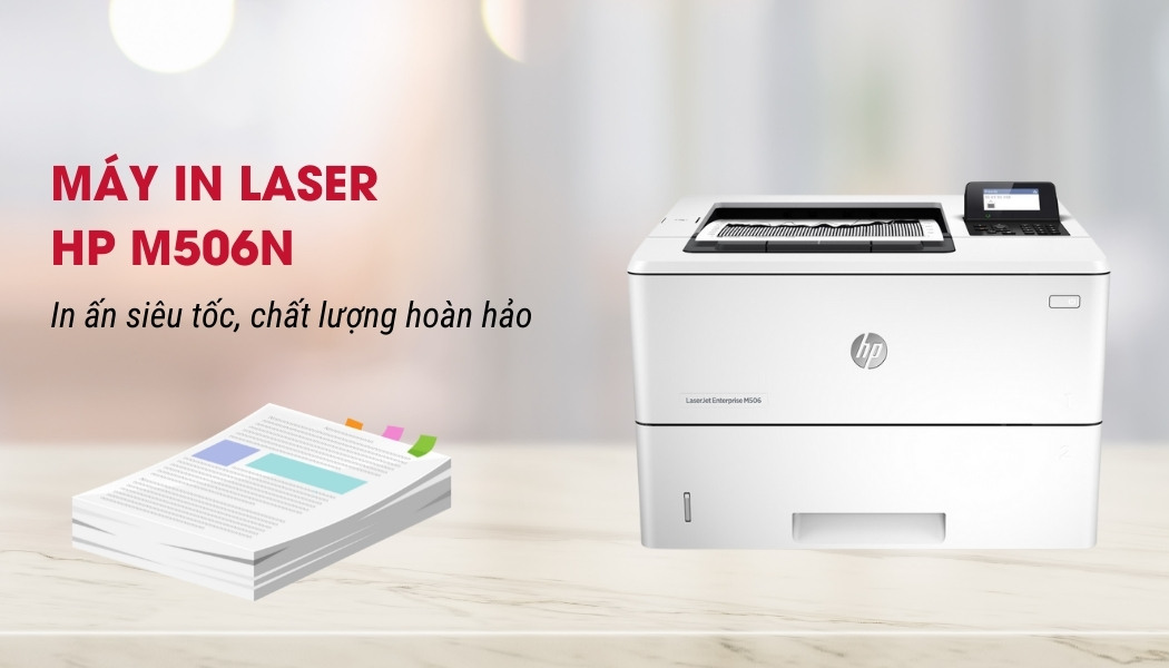 Máy in laser đen trắng đơn năng HP M506N - Hình 4