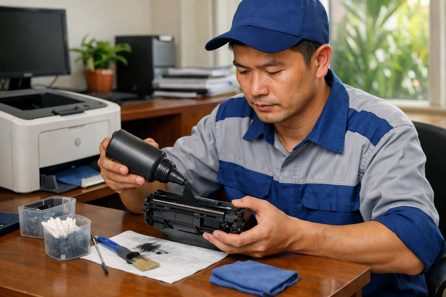 Dịch Vụ Thay Mực Máy In HP LaserJet P1010 Tận Nhà – Chỉ 80K Tại Mai Hoàng