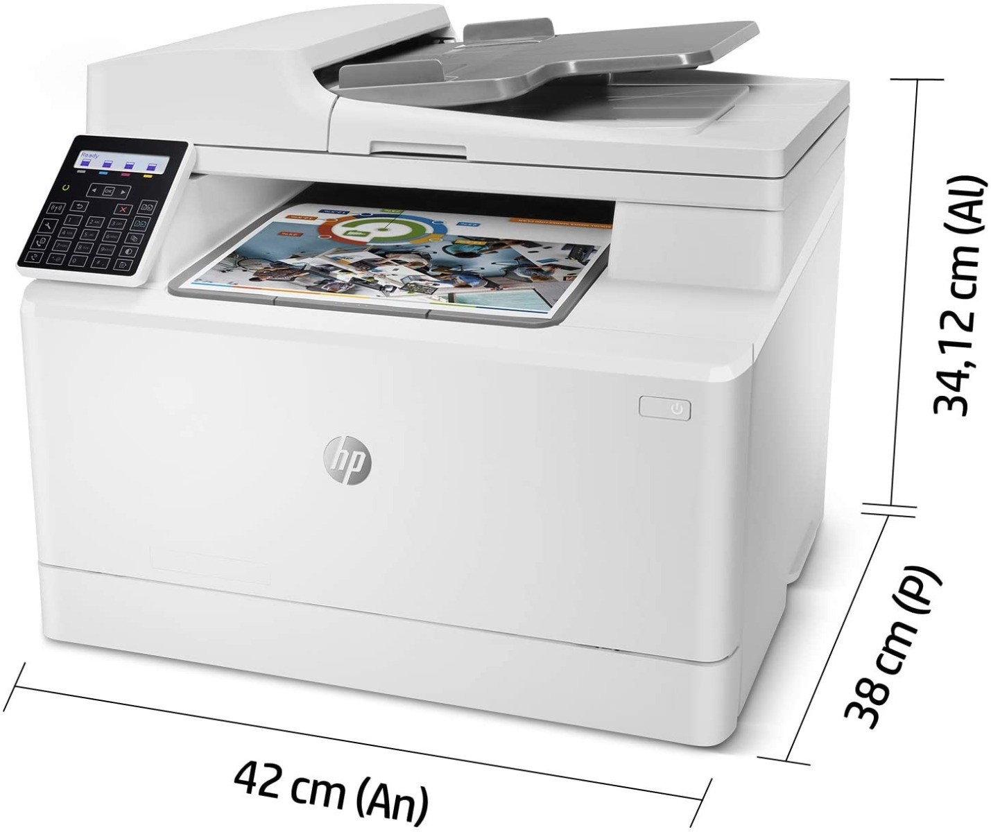 Máy in laser màu HP Color LaserJet Pro MFP M183fw - Hình 4