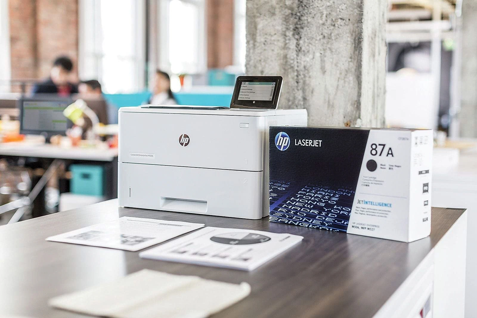 Máy in laser đen trắng đơn năng HP M506N - Hình 5