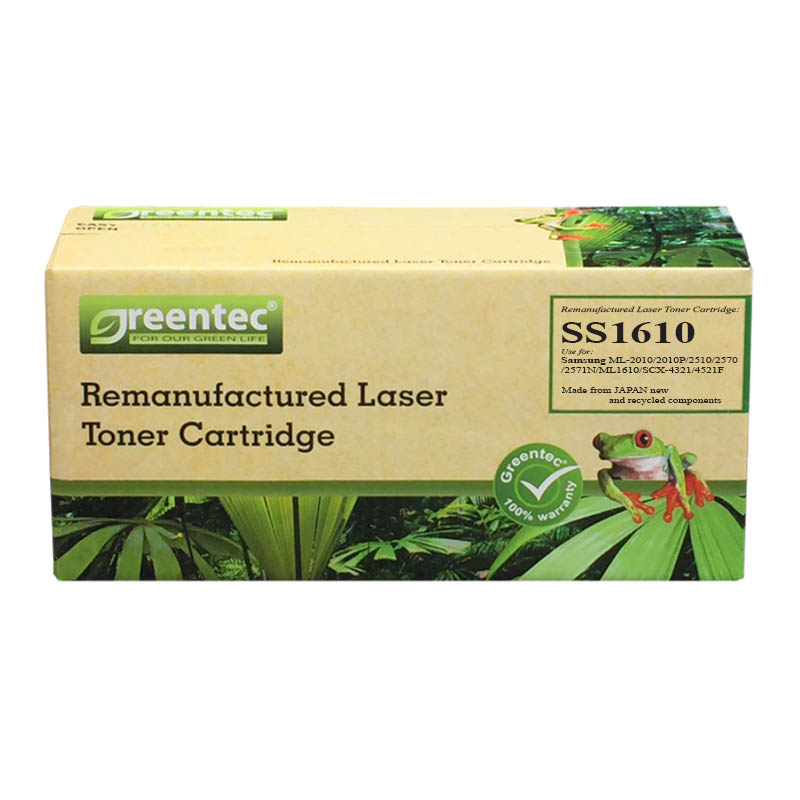 Hộp mực thay thế Greentec Samsung 1610 (đen) hiệu suất cao, tương thích cho máy in Samsung - Hình 3