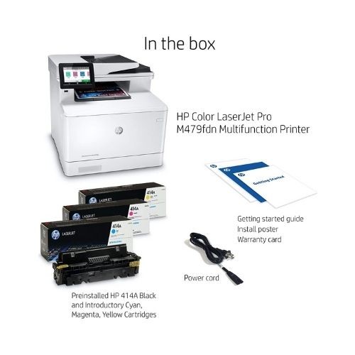 Máy in laser màu HP LaserJet Pro MFP M479fdn - Hình 3