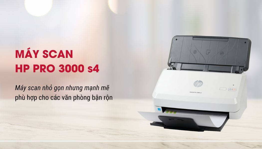 Tổng quan máy scan HP ScanJet Pro 3000 s4