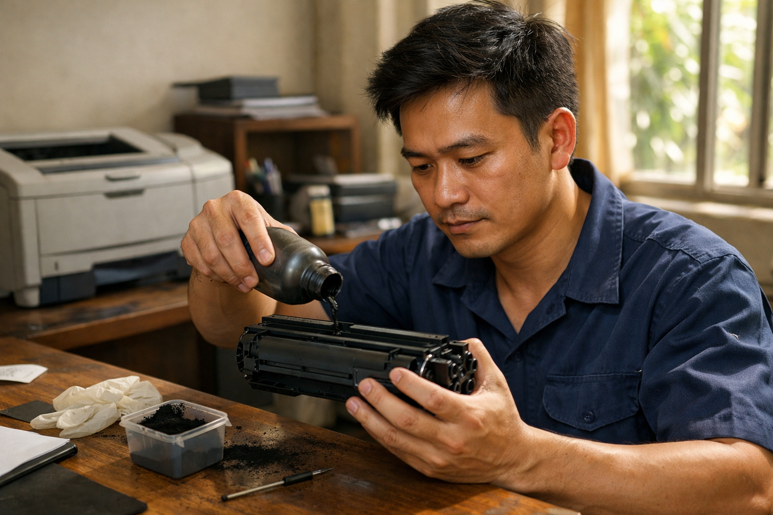 Dịch vụ nạp mực máy in Samsung SCX 4300 giá rẻ, chất lượng cao