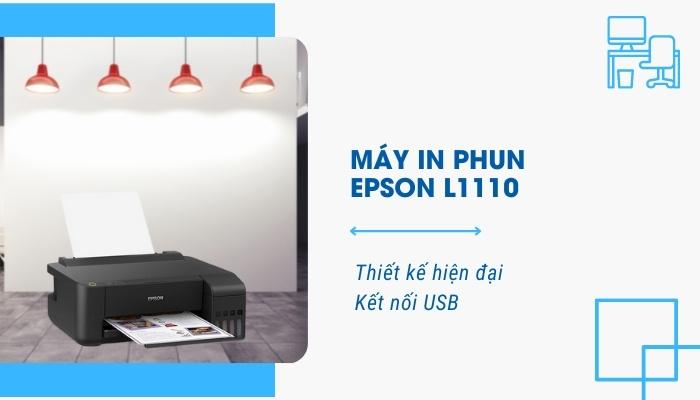 Máy in phun màu Epson L1110 - Hình 5