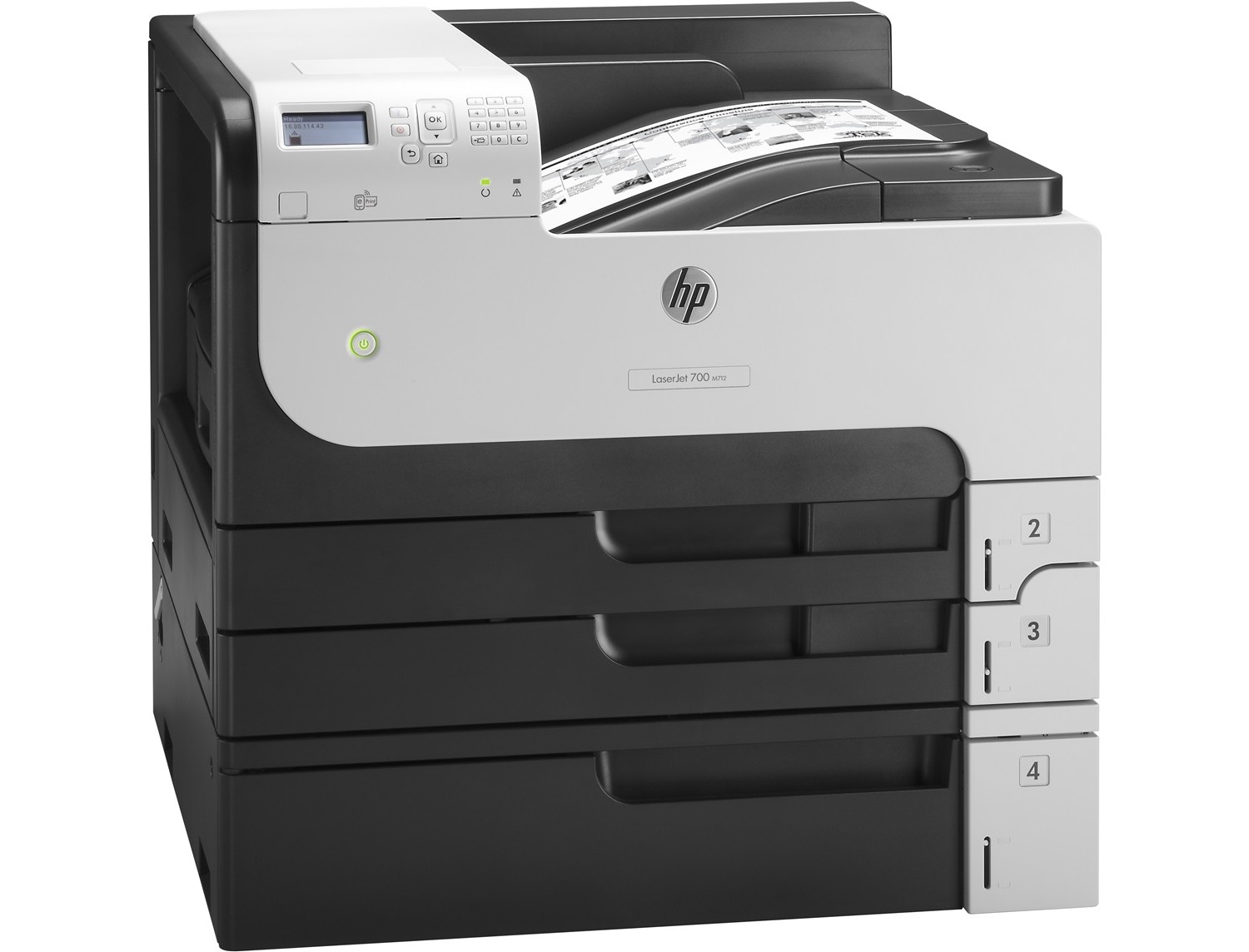 Máy in laser đen trắng đơn năng HP M712DN khổ A3 - Hình 3