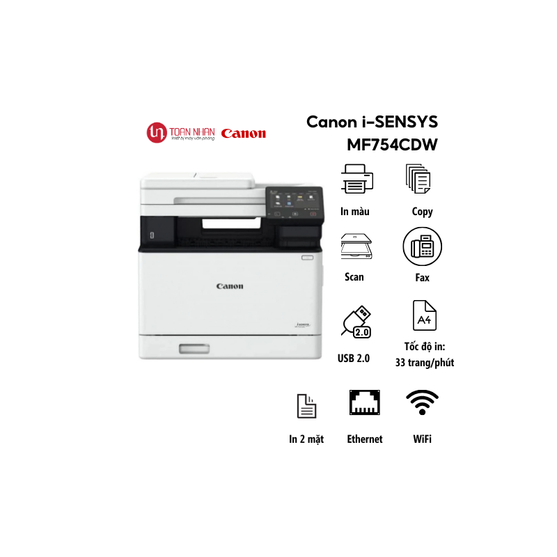 Máy in laser màu Canon i-SENSYS MF754Cdw